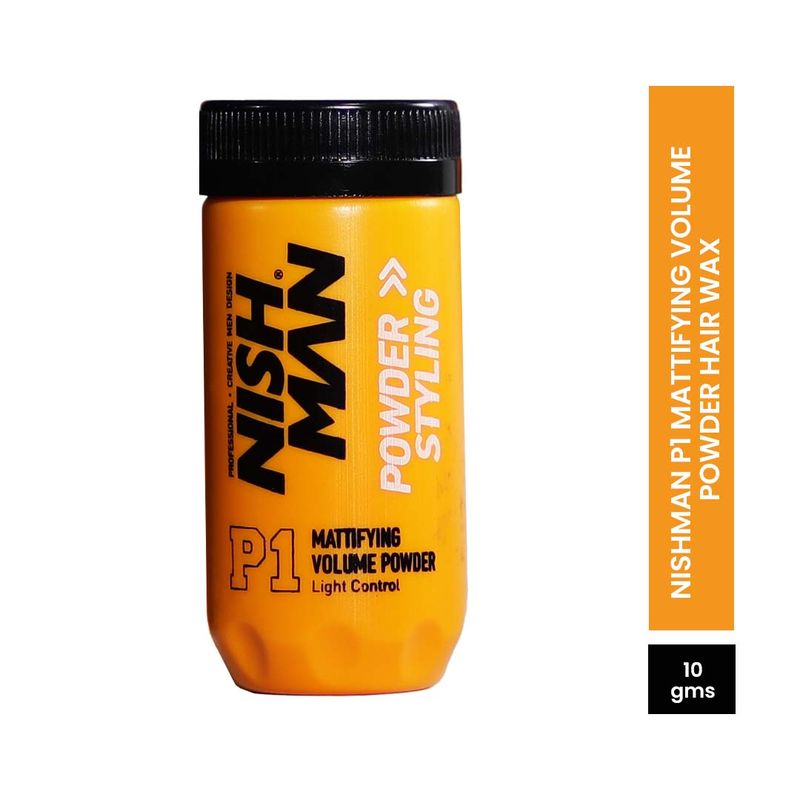 NishMan Mattifying P1 Volume Powder Hair Wax