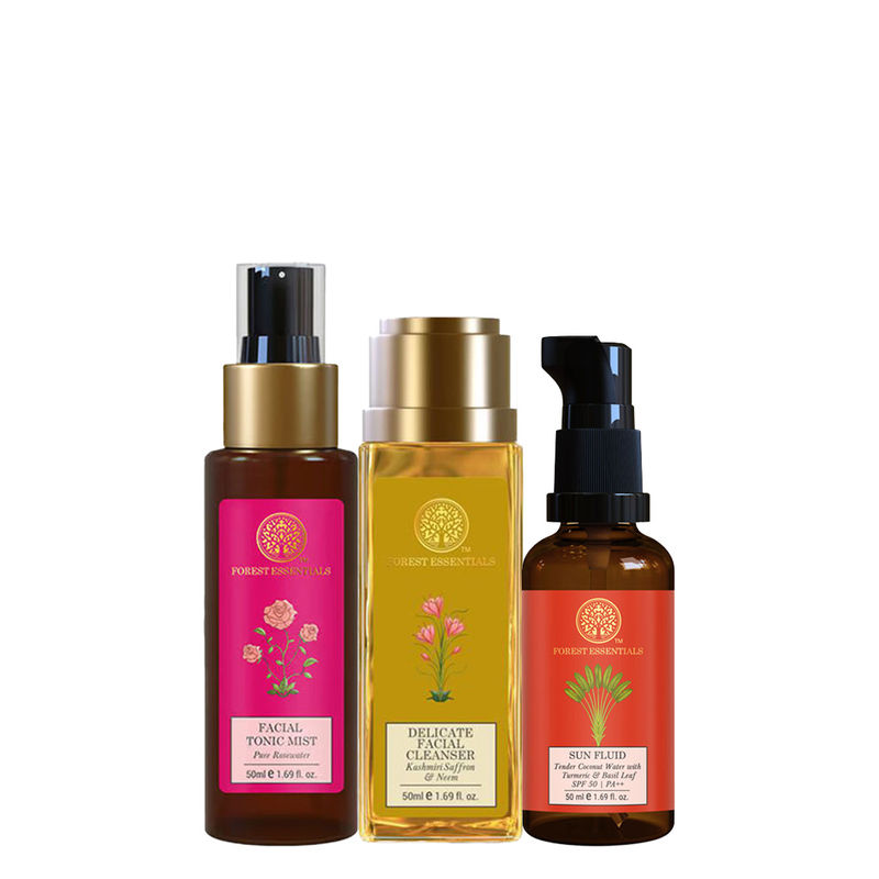 Buy Forest Essentials Everday Sun Protection (SPF) Ritual Online