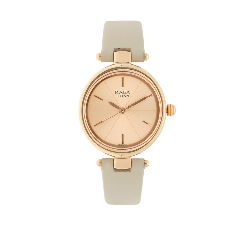 Titan raga 2025 leather strap