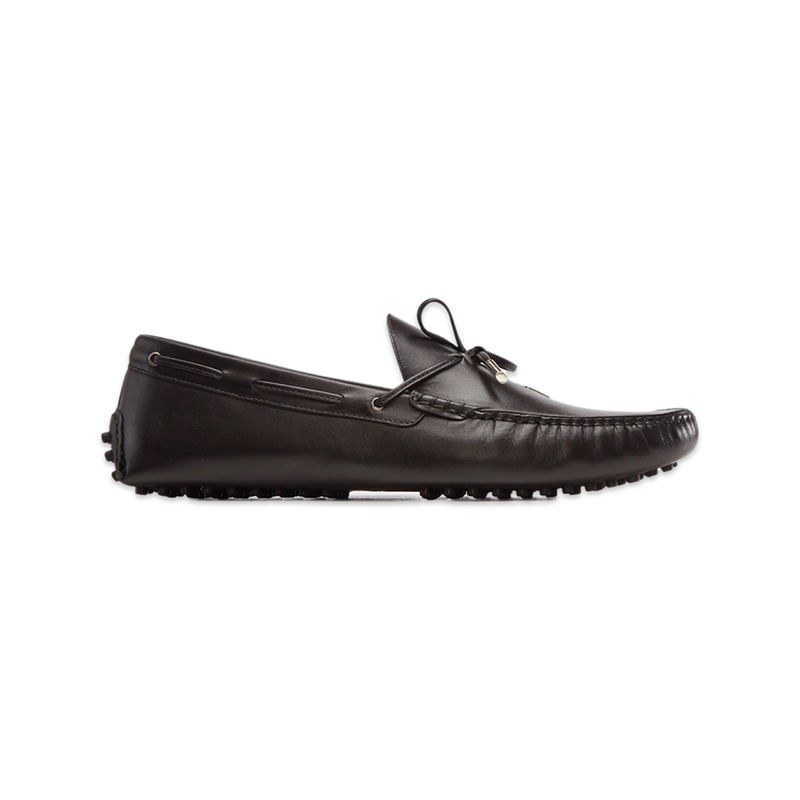 Baron&Bay Marino Leather Black Loafers (UK 6)