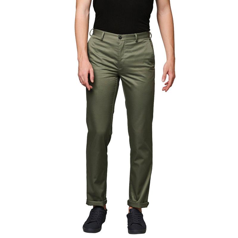Park Avenue Dark Green Trouser (30) (30)