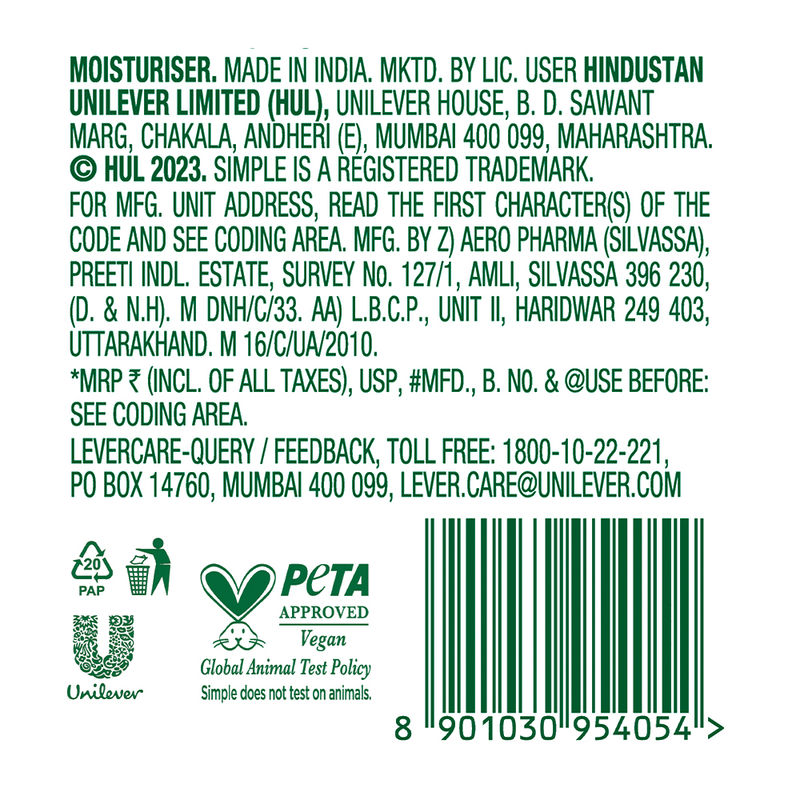 Simple Kind to Skin Hydrating Light Moisturizer All Skin Types Moisturizer