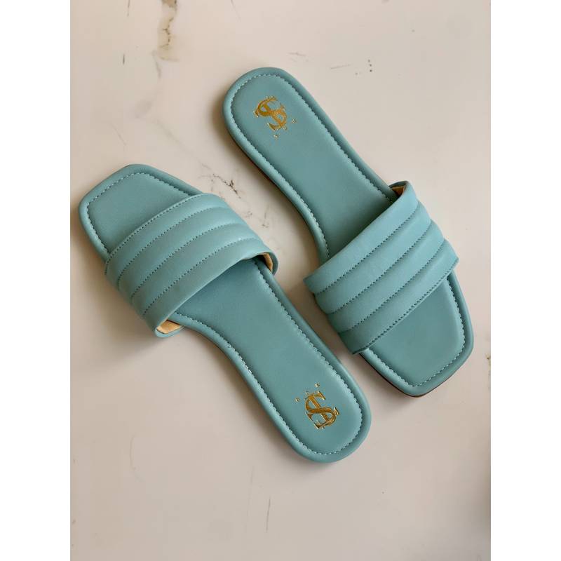 Shoe that fits you Stfy Solid Toned Sliders (EURO 41)