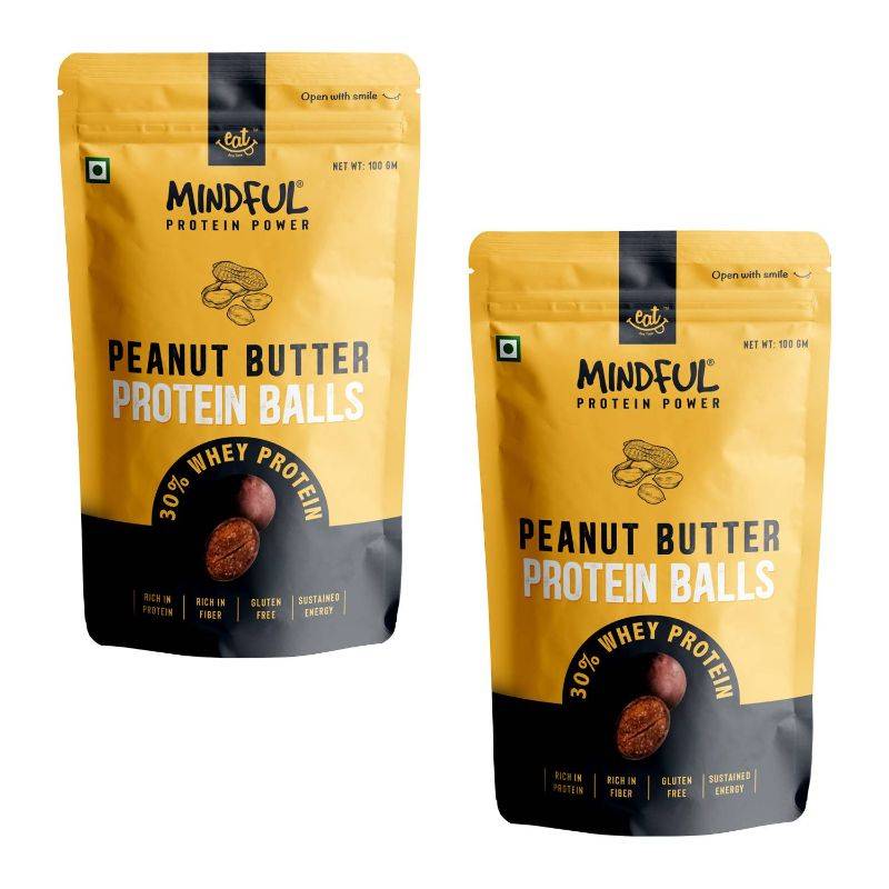 Buy Eat Anytime Peanut Butter Protein Ball - Pack Of 2 Online