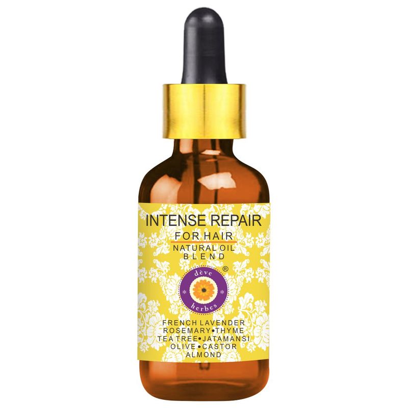 Deve Herbes Intense Repair Hair Growth Oil for Dry, Damaged and Brittle hair