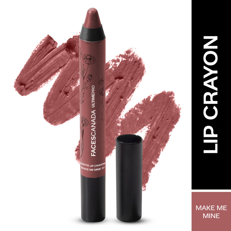 Faces Canada Ultime Pro Matte Lip Crayon With Free Sharpener - Make Me Mine 37