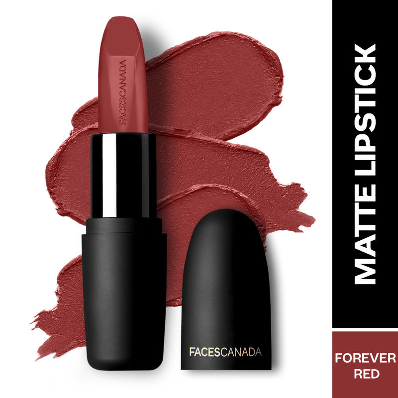Faces Canada Weightless Matte Finish Lipstick - Forever Red 03