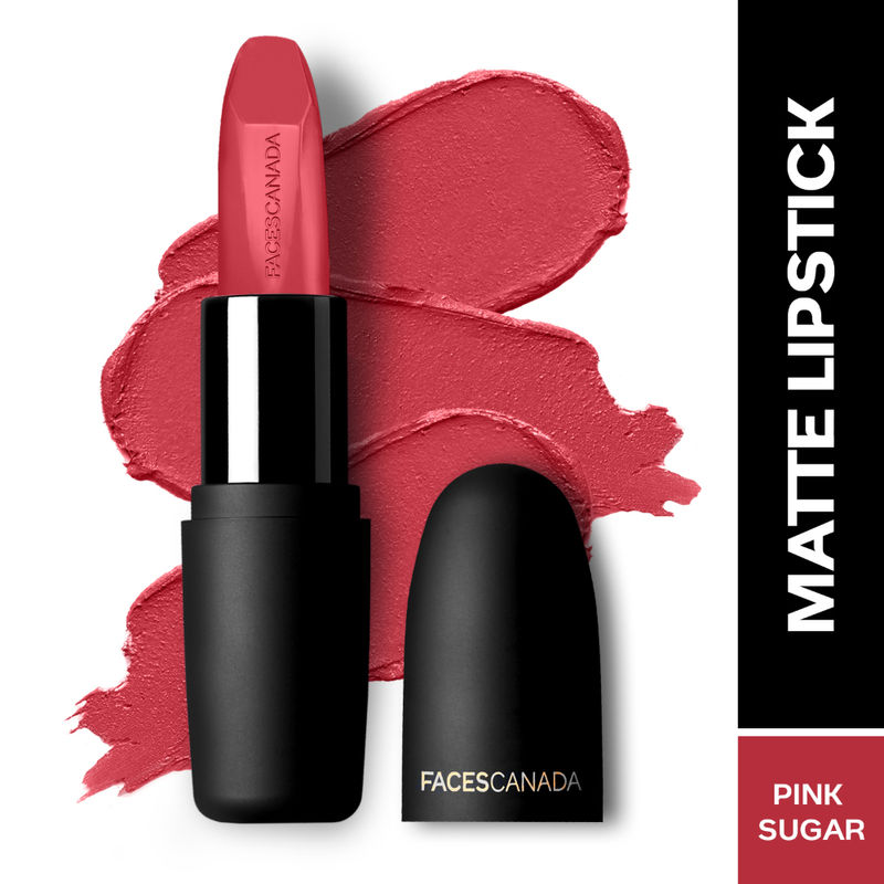 Faces Canada Weightless Matte Finish Lipstick - Pink Sugar 04