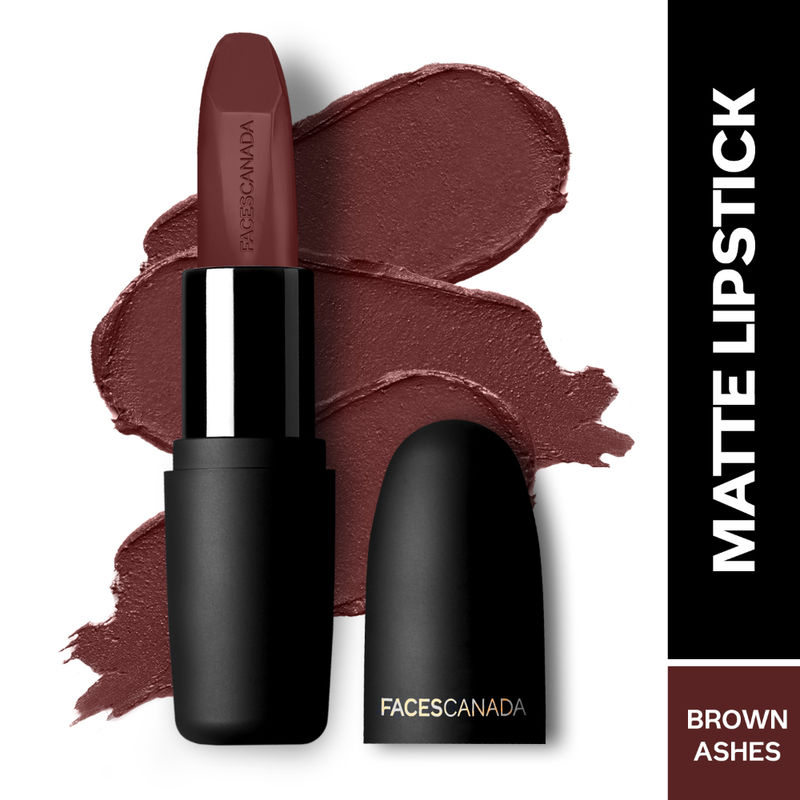 Faces Canada Weightless Matte Finish Lipstick - Brown Ashes 25