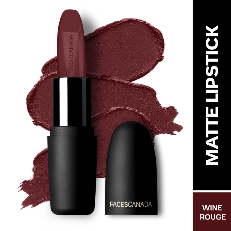 Faces Canada Weightless Matte Finish Lipstick - Wine Rouge 30
