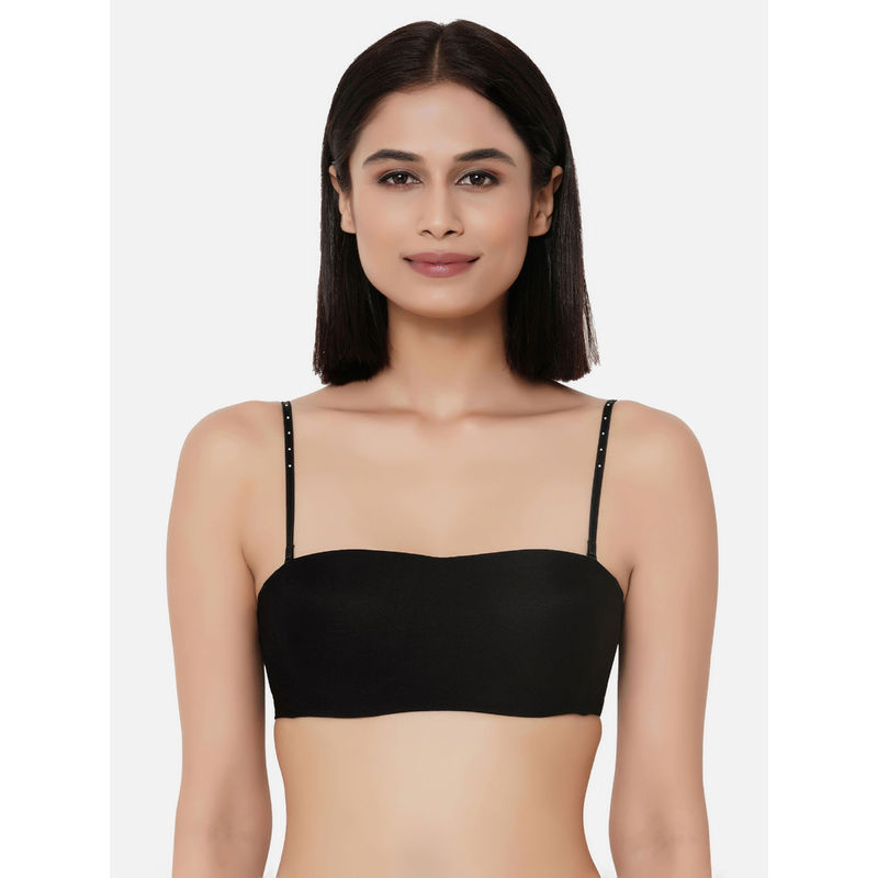 Wacoal Basic Mold Padded Wired Half Cup Strapless T-Shirt Bra - Black (34C)