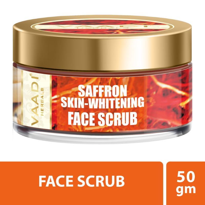 Vaadi Herbals Saffron Skin-Whitening Face Scrub