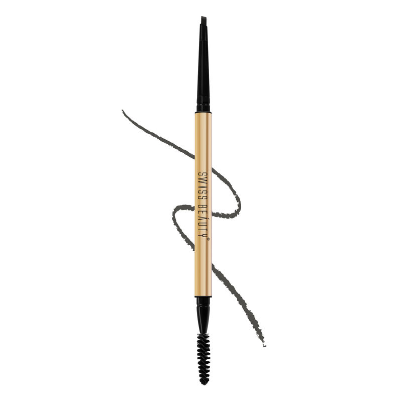 Swiss Beauty Micro Precision Eyebrow Pencil - 04 Grey Black
