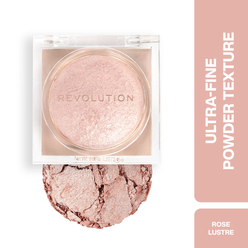 Makeup Revolution Beam Bright Highlighter - Rose Lustre