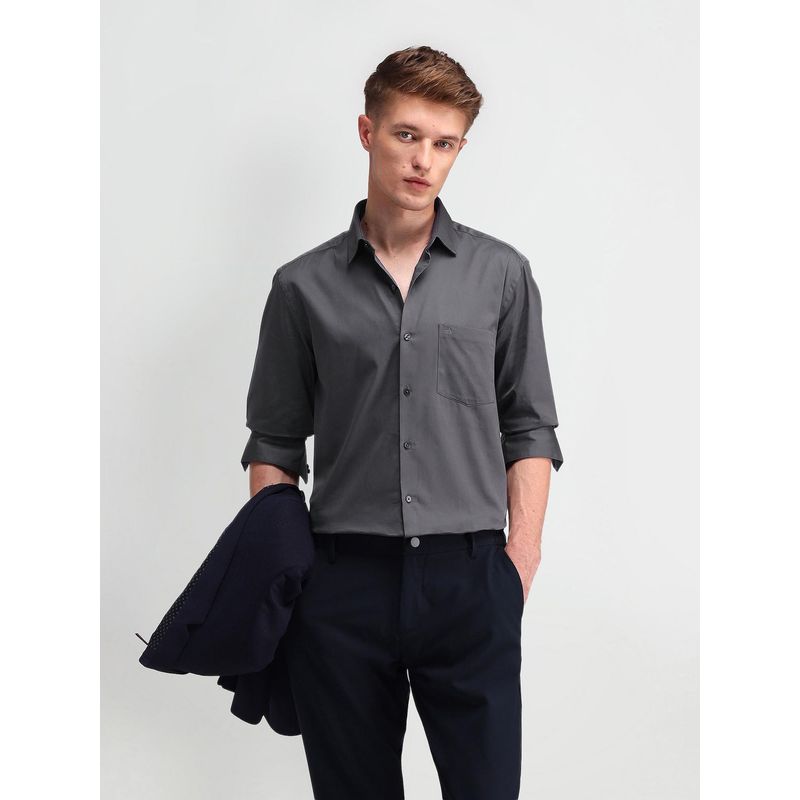 Arrow Cutaway Collar Slim Formal Shirt (40)