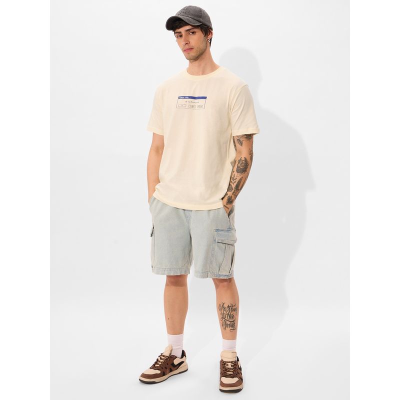 The Souled Store Originals Log Off T-Shirts (XL)