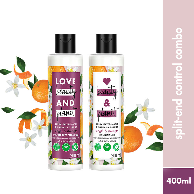 Buy Love Beauty & Curry Leaves, Biotin & Mandarin Hair Care