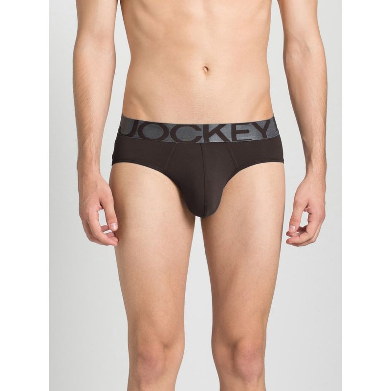 Jockey Brown Ultra Soft Brief - Style Number- IC27 (S)