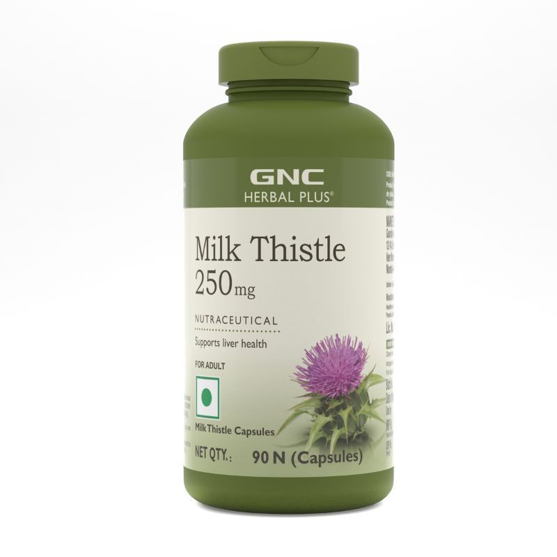 GNC Herbal Plus Milk Thistle 250 mg