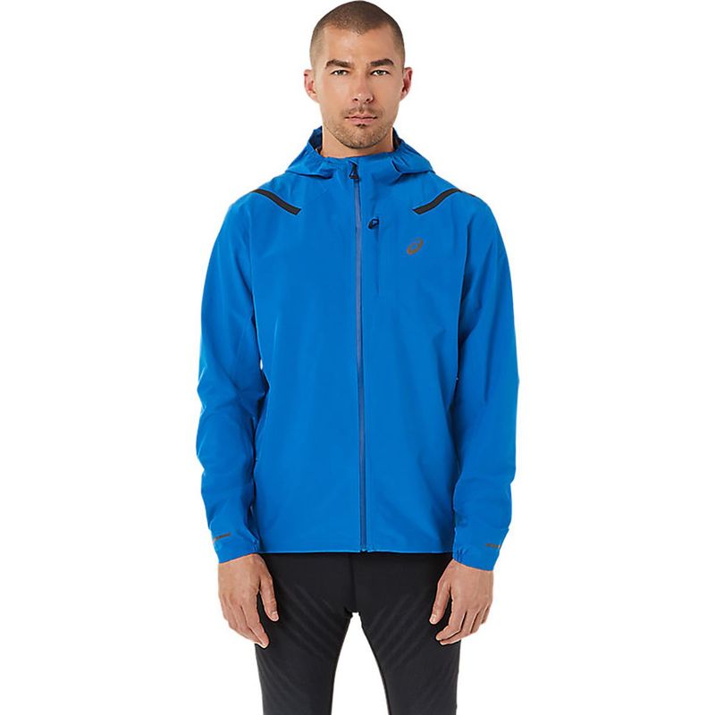 Asics Accelerate Waterproof 2.0 Blue Men Running Jackets S