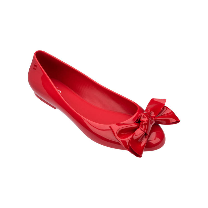 Melissa Women Red Party Ballerina (US 7) (US 7)