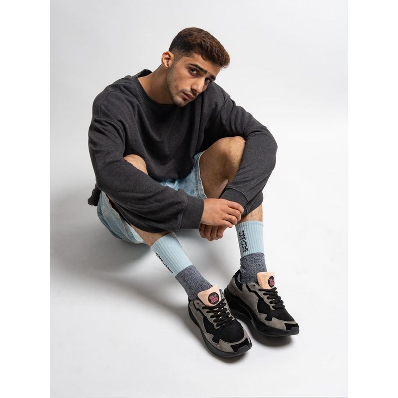 Bacca Bucci Tom - Stealth Moves Tom And Jerry X Men's Sneakers Shadow Slate Grey (UK 7)