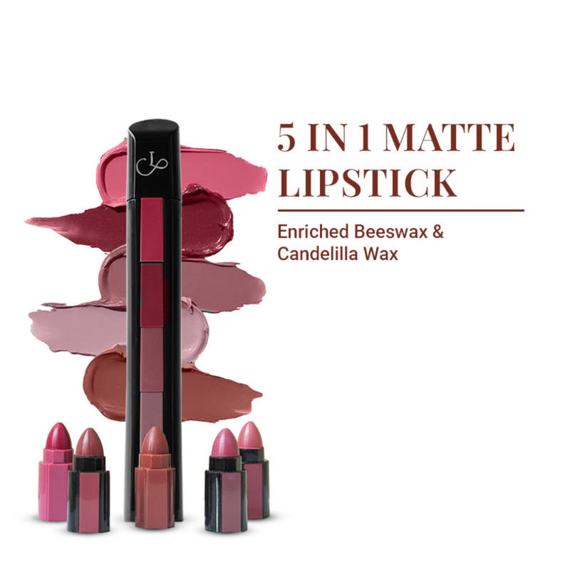 CUFFS N LASHES Penta 5-in-1 Matte Lipstick 01 Nude (20g)