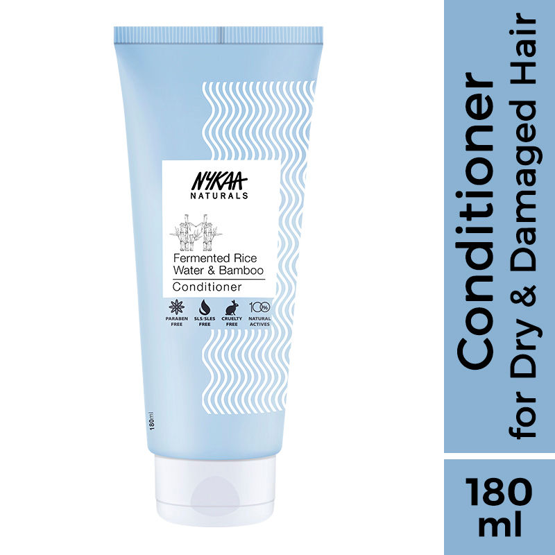 Nykaa Naturals Anti-Frizz Sulphate-Free Conditioner With Fermented Rice Water & Bamboo