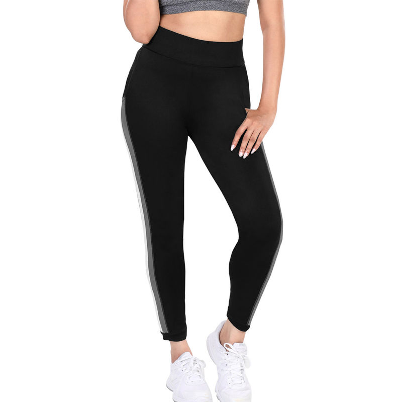 Dermawear Women's Activewear Workout Leggings - Black (S)