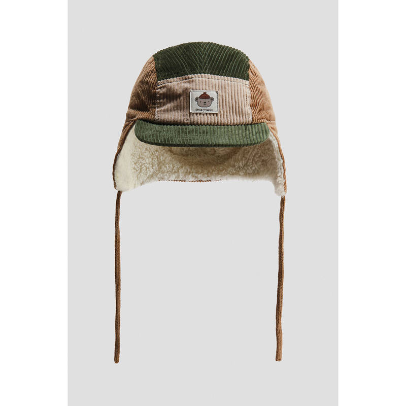 H&M Unisex Multi-Color Cap with earflaps (2-6 Months)