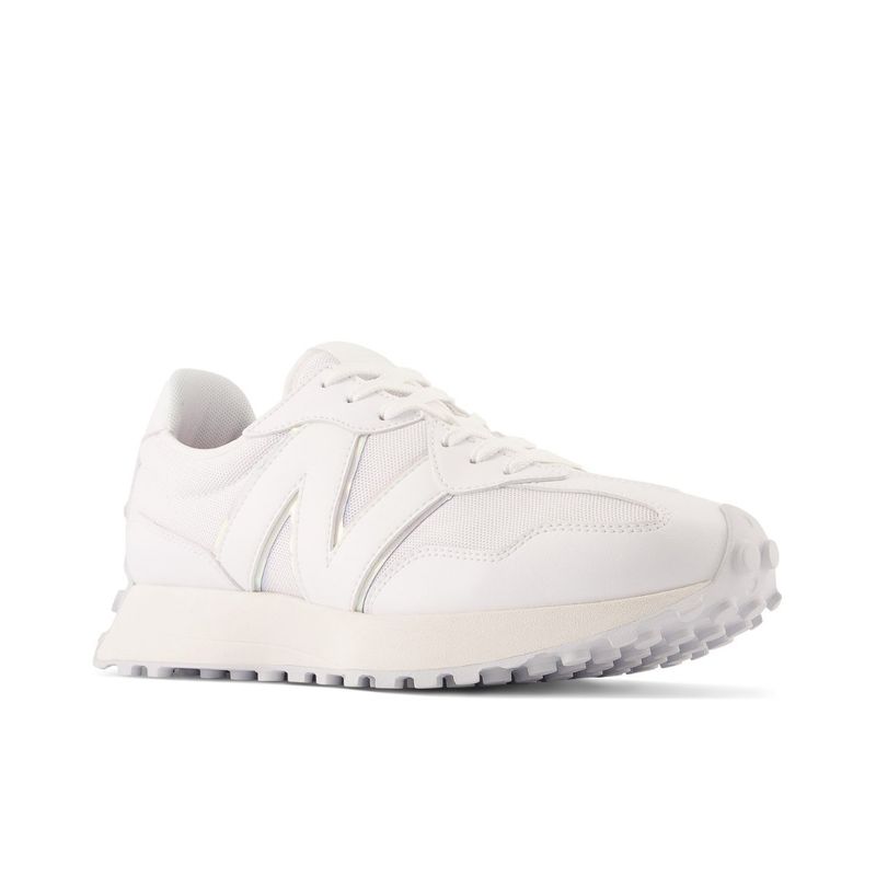 New Balance Unisex 327 White Sneakers (UK 5.5)