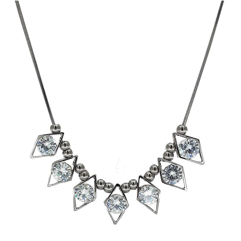 Youbella Designer Solitiare Statement Jewellery Necklace For Girls And