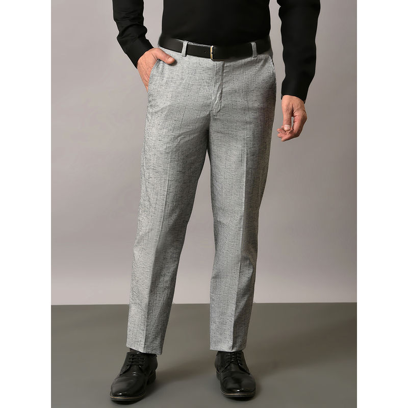 HANGUP Mens Formal Wear Trouser Grey (38)