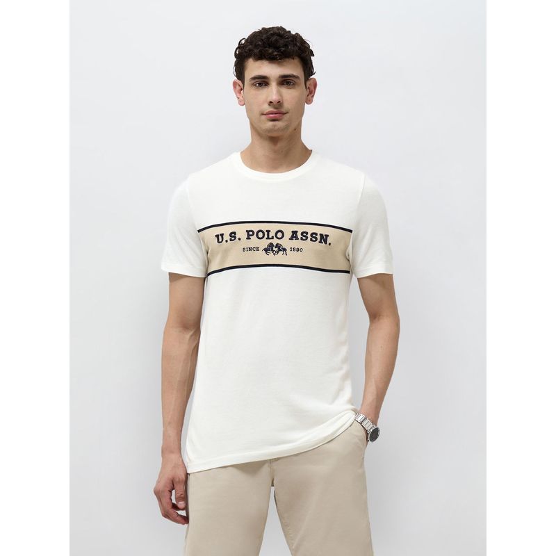 U.S. POLO ASSN. Men's Brand Embroidered Regular Fit T-Shirt (L)