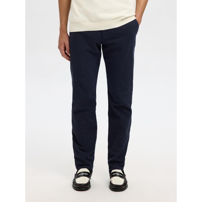 Selected Men Dark Blue Slim Fit Chino Pants (29/32)