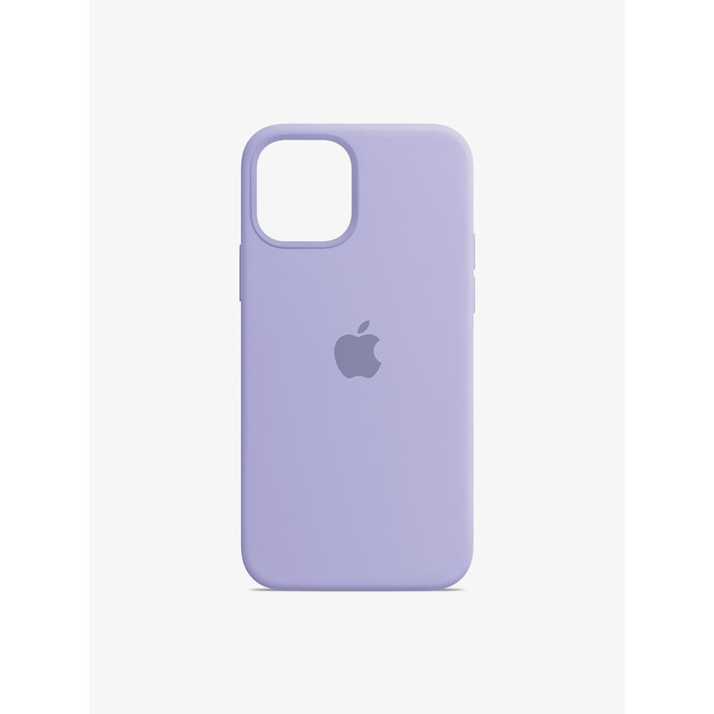 Treemoda Lavender Solid Silicone Apple iPhone 14 Back Case (iPhone 14)