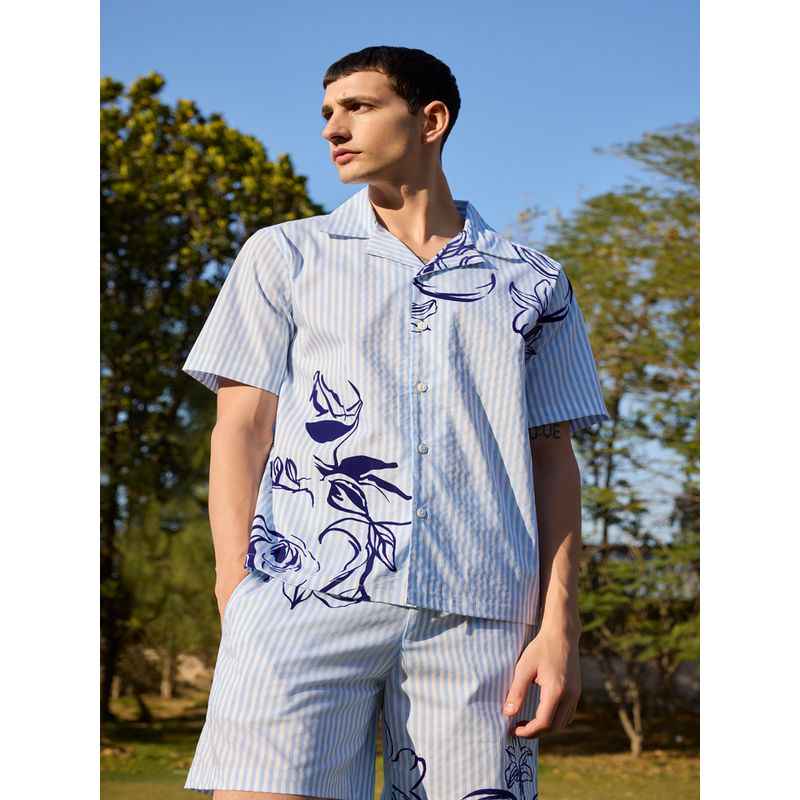 Muvazo Rosette Stripe Shirt (XS)