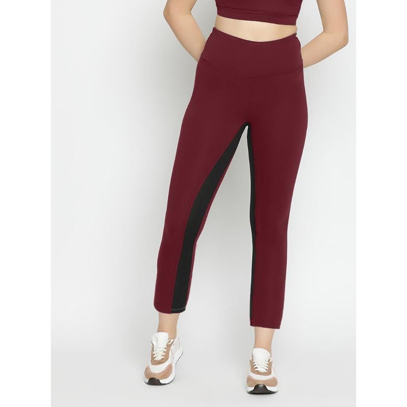 Wear Jukebox Radiant Leggings High-Rise Tight 25 Maroon (S)