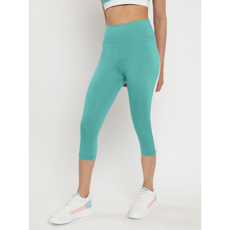 Wear Jukebox Momentum Leggings High-Rise Crop 18 Green (S)