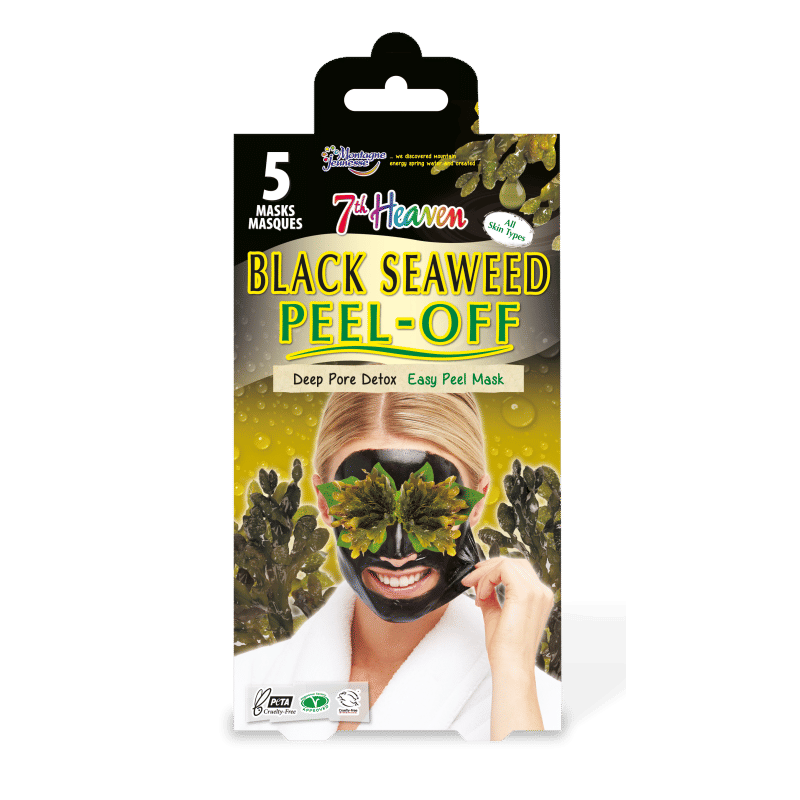 7th Heaven Montagne Jeunesse Black Seaweed Peel Off Mask Multipack