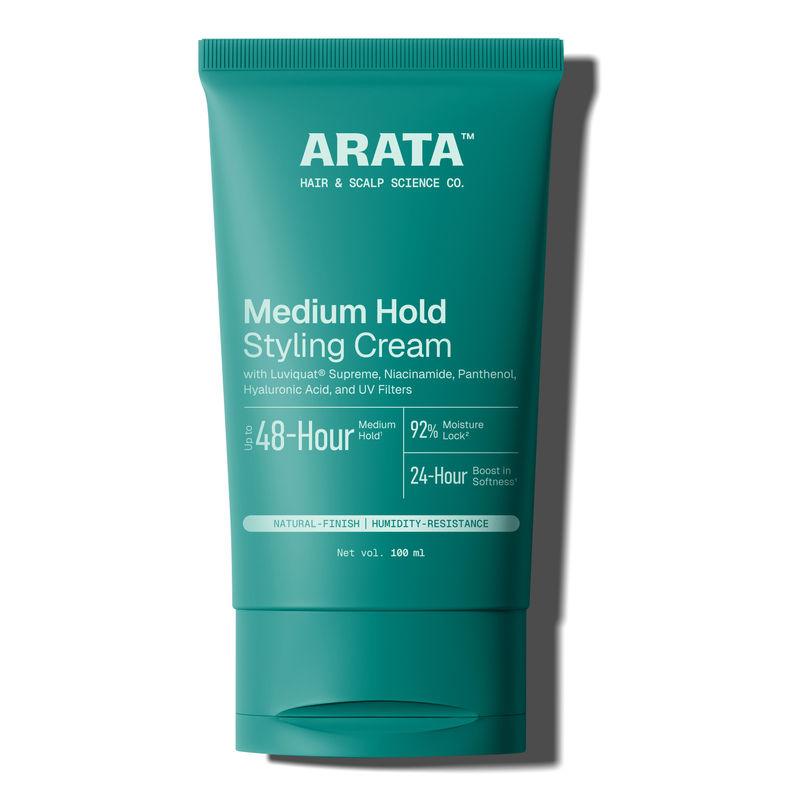 Arata Styling Hair Cream For Frizz Free & Definition - Adds Texture & Control