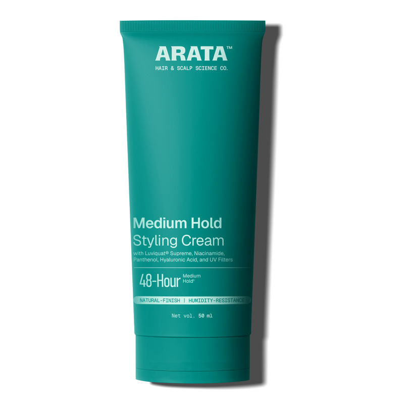 Arata Styling Hair Cream, Reduces Frizz, Tames Flyaways & Adds Soft Hold|For All Hair Types