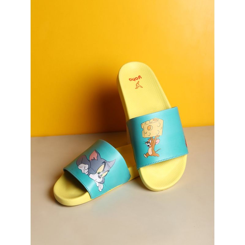 Yoho Women Tom and Jerry 003 Sliders Iconic Blue (UK 5)