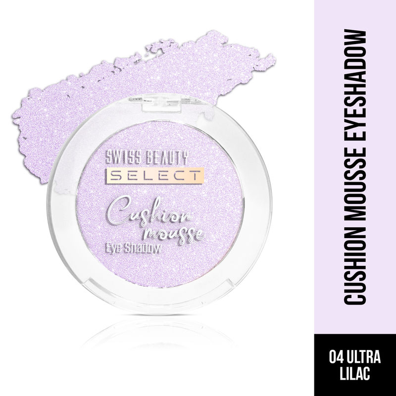 Swiss Beauty Select Cushion Mousse Eyeshadow - 4 Ultra Lilac