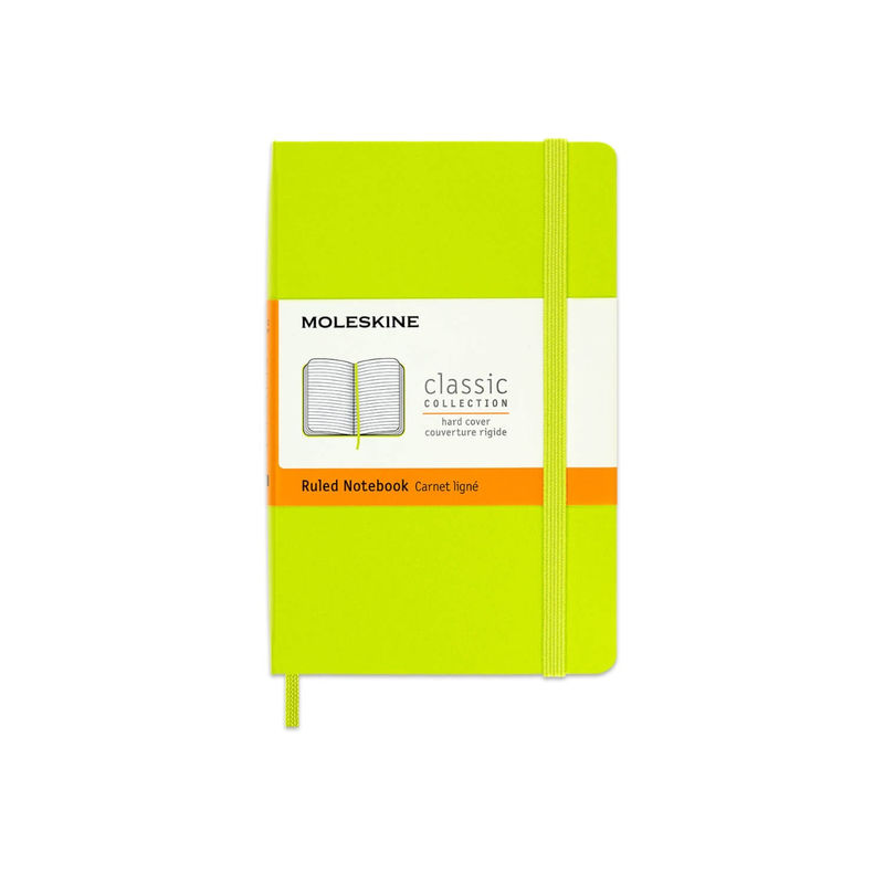Buy MOLESKINE Classic Pocket Size Hard Cover Notebook (Ruled) Lemon