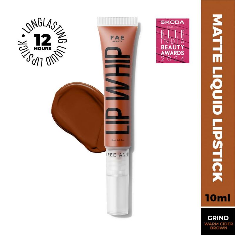 FAE Beauty Lip Whip 12H Matte Liquid Lipstick - Grind