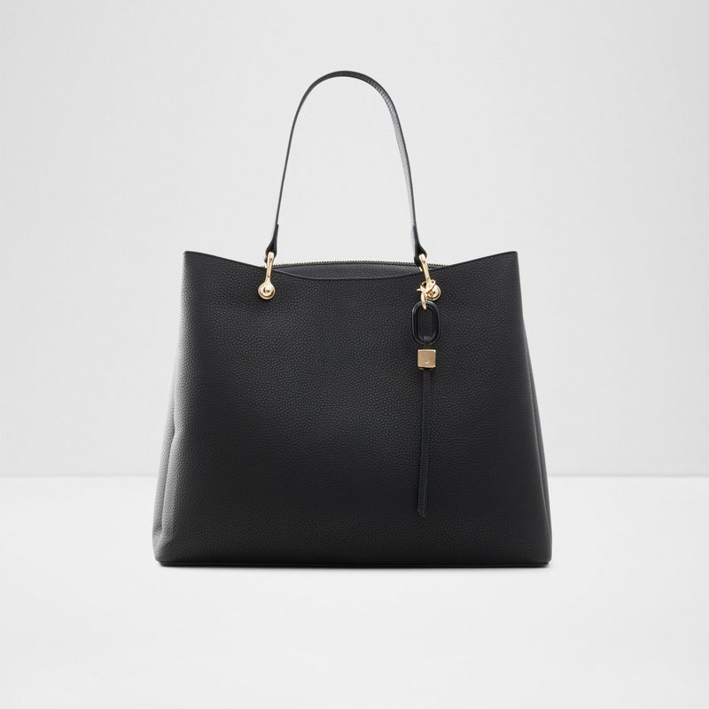 Aldo ELILALLAN001 Black Solid Tote Bag Buy Aldo ELILALLAN001 Black
