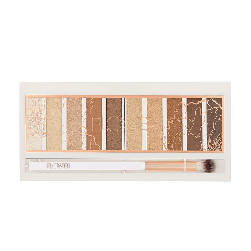 Flower Beauty Shimmer & Shade Eyeshadow Palette - Gimme Gold