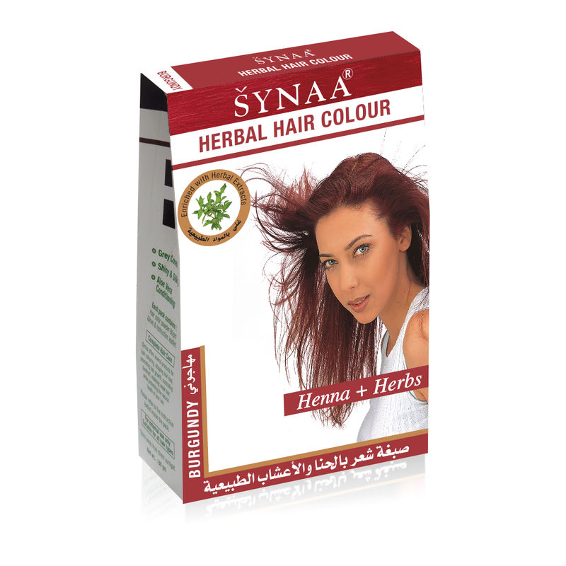 Synaa Herbal Hair Color Henna + Herbs - Burgundy
