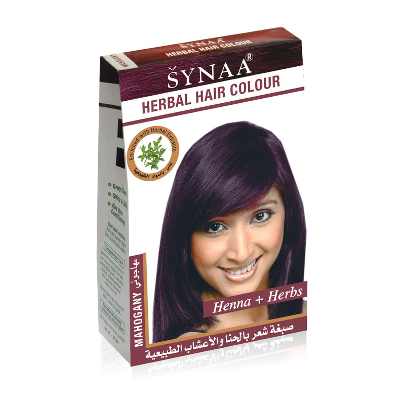 Synaa Herbal Hair Color Henna + Herbs - Mahogany